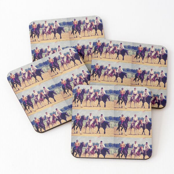 Item preview, C2024 Steve Yellowbear Fine Art Painting SEATTLE SLEW and HIS FRIENDS designed and sold by SteveYellowbear.