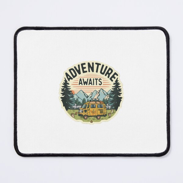 Item preview, Vintage Van Adventure Awaits designed and sold by Daniel Haddad.