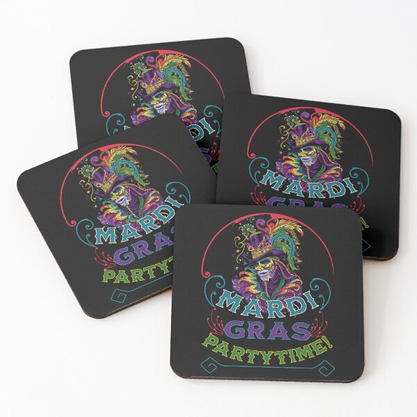 Item preview, Mardi Gras Voodoo Witchdoctor Party Time designed and sold by ZeptepiTrends.