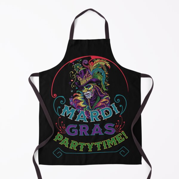 Item preview, Mardi Gras Voodoo Witchdoctor Party Time designed and sold by ZeptepiTrends.