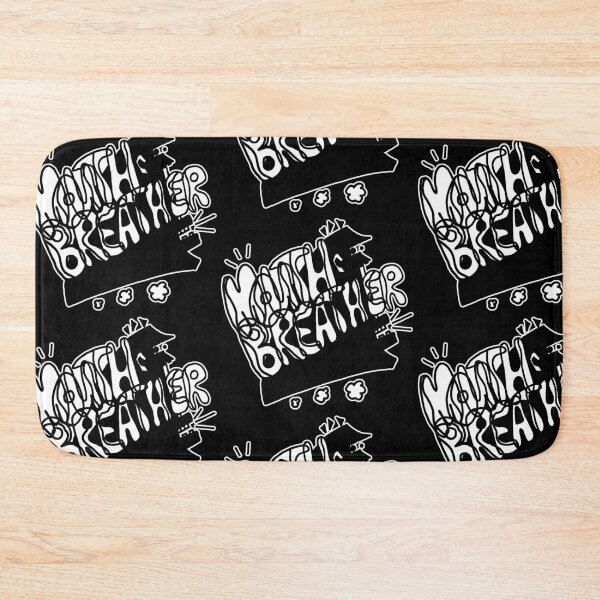 Item preview, Dark and Gritty MOUTH BREATHER funky head graffiti text designed and sold by Michael Stewart.
