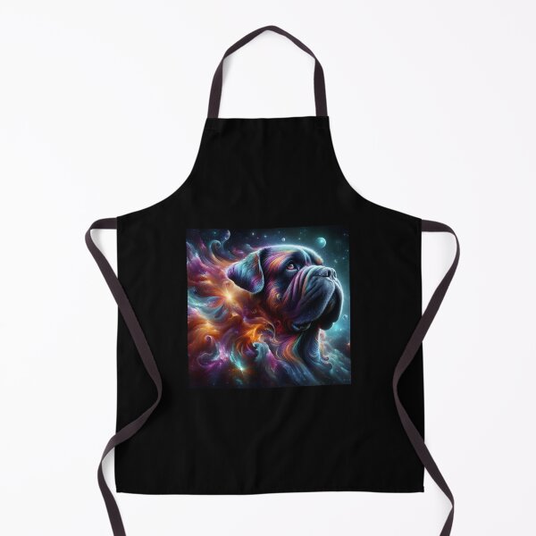 Item preview, French Mastiff Whimsy in Spectral Tones designed and sold by PawspectCreate.