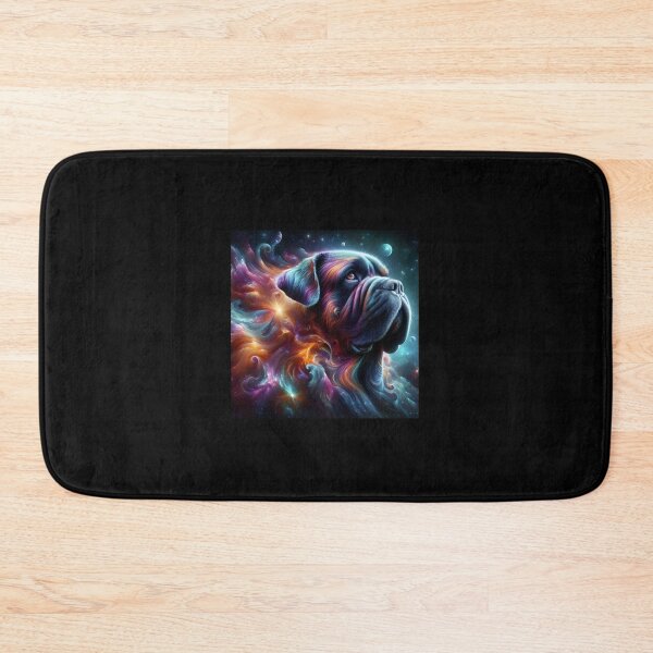 Item preview, French Mastiff Whimsy in Spectral Tones designed and sold by PawspectCreate.