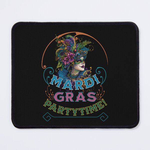 Item preview, Mardi Gras Queen Party Time designed and sold by ZeptepiTrends.