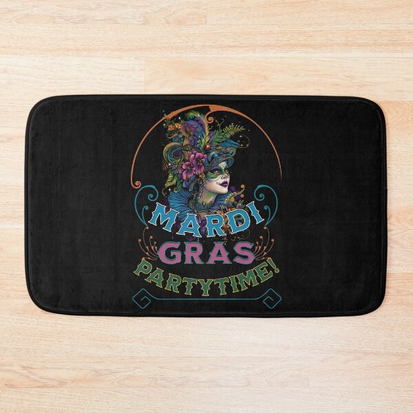 Item preview, Mardi Gras Queen Party Time designed and sold by ZeptepiTrends.
