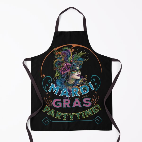 Item preview, Mardi Gras Queen Party Time designed and sold by ZeptepiTrends.