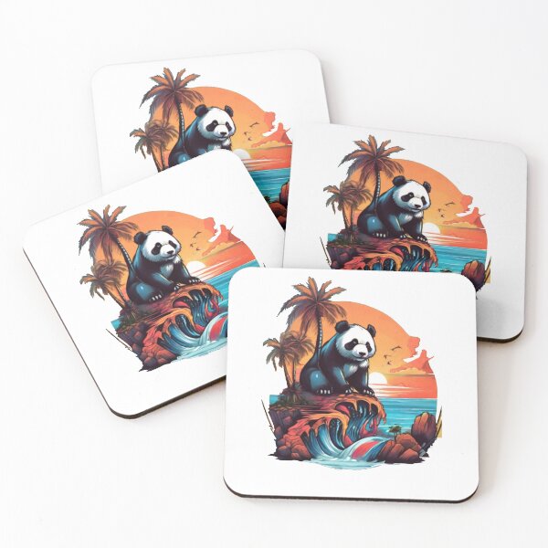Item preview, panda sitting on a cliff designed and sold by Karaz's Animal Kingdom.