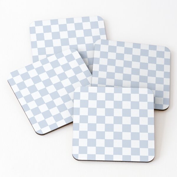 Item preview, blue and white checkered fabric designed and sold by yingyongyong.