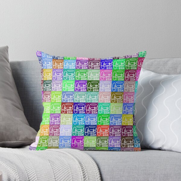 Item preview, Abstract line, polygon and circles lineart collection  (colored) #8 designed and sold by Henri Le Vatius.