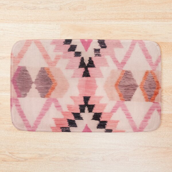 Item preview, Moroccan Berber Rug Design No.65 - Multicolor, Pink designed and sold by Zoltan Ratko.