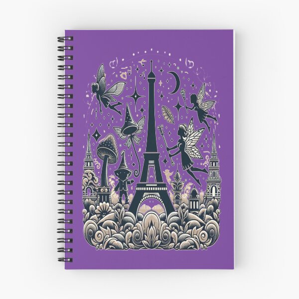Item preview, Magical Paris and the Eiffel Tower designed and sold by WiltedCabbage.