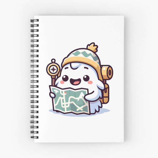 Item preview, Kawaii Yeti Tracker Reading Map designed and sold by CanvasCutie.