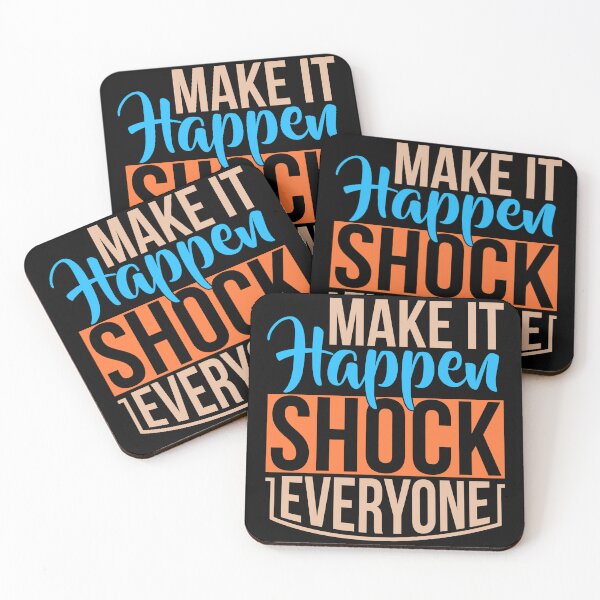 Item preview, Make It Happen Shock Everyone designed and sold by Hairball-Pets.