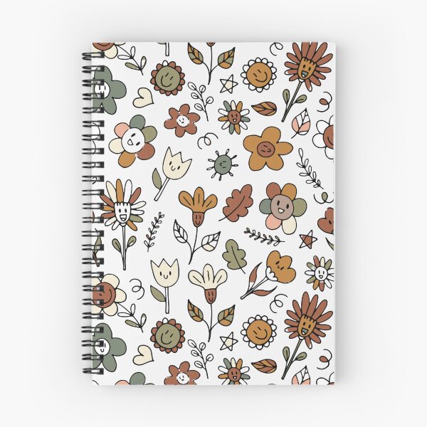 Item preview, Flower Leaves Sun Star Heart ; Bohemian Pattern designed and sold by PatternInArt.
