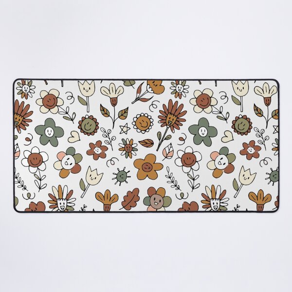 Item preview, Flower Leaves Sun Star Heart ; Bohemian Pattern designed and sold by PatternInArt.
