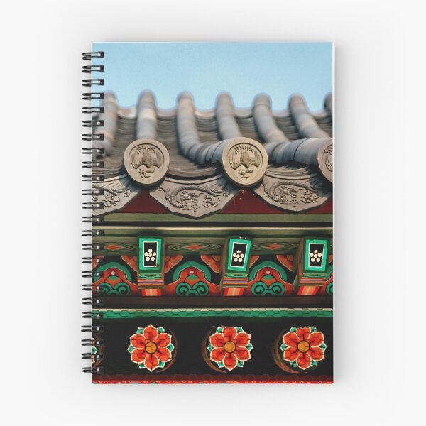 Item preview, Hand coloured roof rafts, Korea. designed and sold by Postertale.