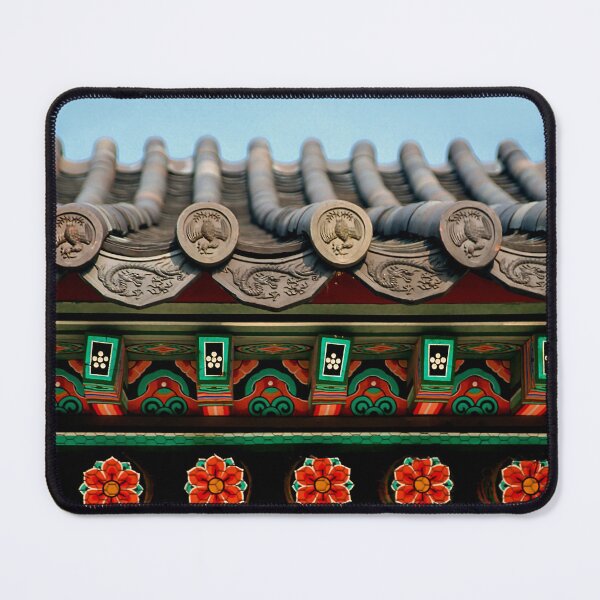 Item preview, Hand coloured roof rafts, Korea. designed and sold by Postertale.