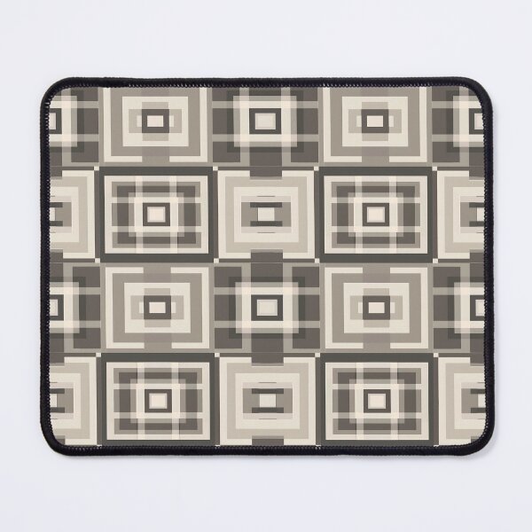Item preview, Grey Square Pattern designed and sold by ArtbyAiGallery.