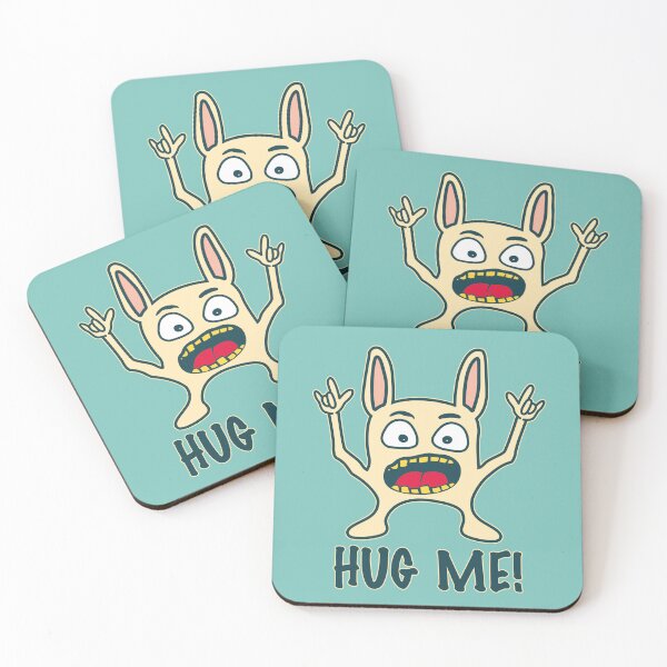 Item preview, Quirkitt Says HUG ME! designed and sold by WaitIsThisArt.