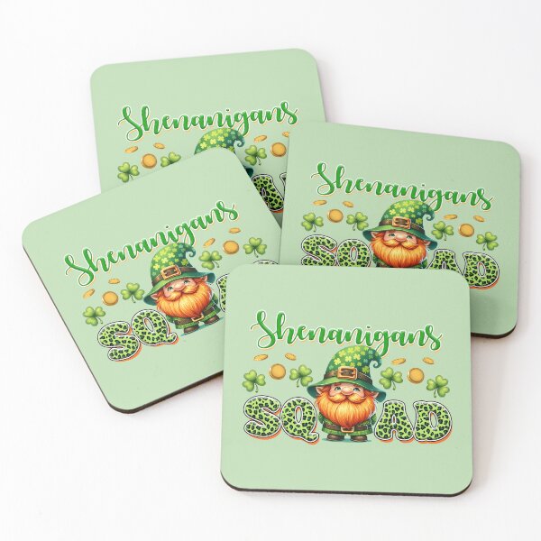 Item preview, Shenanigans Squad Gnome Happy Saint Patricks Day designed and sold by EXON-Publishing.