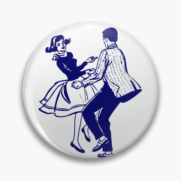 Item preview, Retro Dancing Couple | Retro Inspired designed and sold by CheekyRetro.