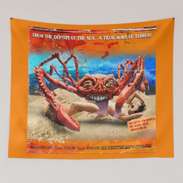 Item preview, The crabs monsters attack again designed and sold by PrivateVices.