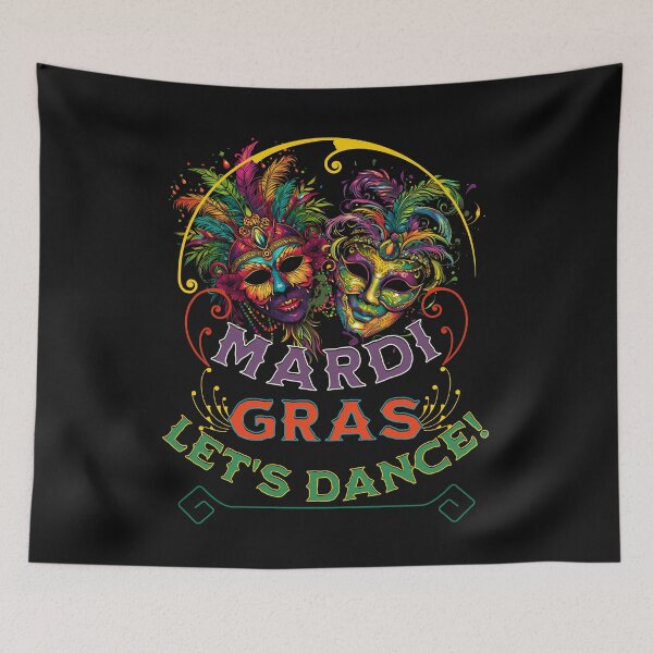 Item preview, Mardi Gras Masks Lets Dance Masques designed and sold by ZeptepiTrends.