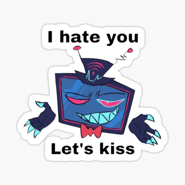 Artikel-Vorschau von Vox Hazbin Hotel Meme Alastor Aufkleber Lustig, designt und verkauft von WartortleFr3ak.