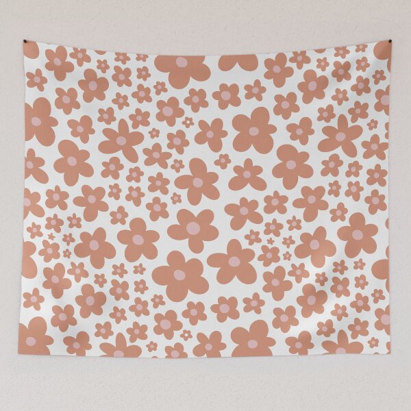 Item preview, Brown Flower ; Bohemian Pattern designed and sold by PatternInArt.