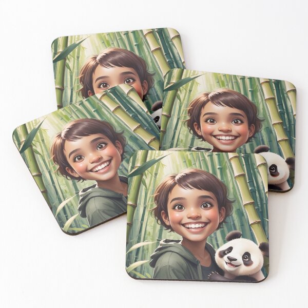 Item preview, Little Girl And Panda designed and sold by Gabriela McDaniel.
