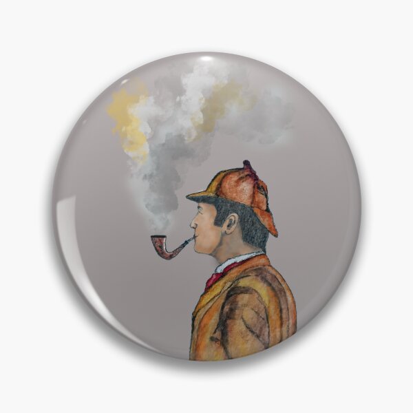 Item preview, Sherlock Holmes (Watercolor) designed and sold by writerandapipe.