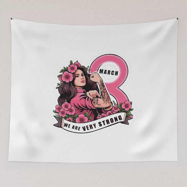 Item preview, We are very strong - International womens day designed and sold by TshirtTalkYou.