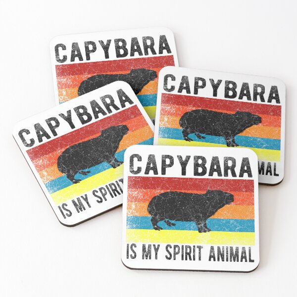 Item preview, Capybara is my spirit animal designed and sold by Angry Swan Designs.