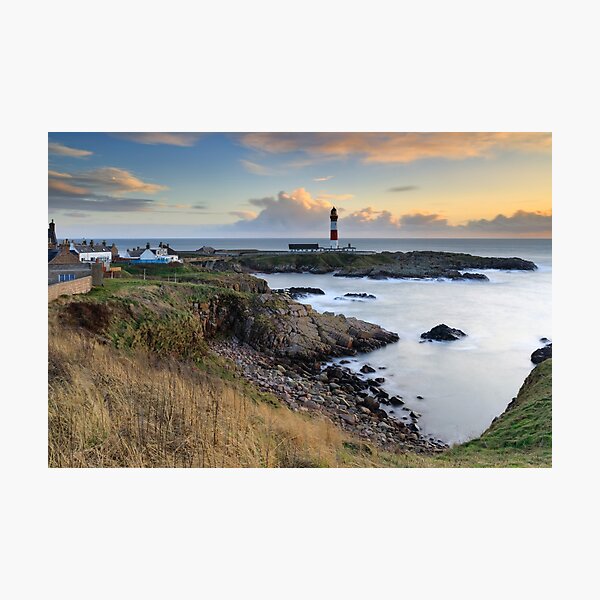 Item preview, Early morning at Buchan Ness Lighthouse (Boddam) designed and sold by bitm2007.
