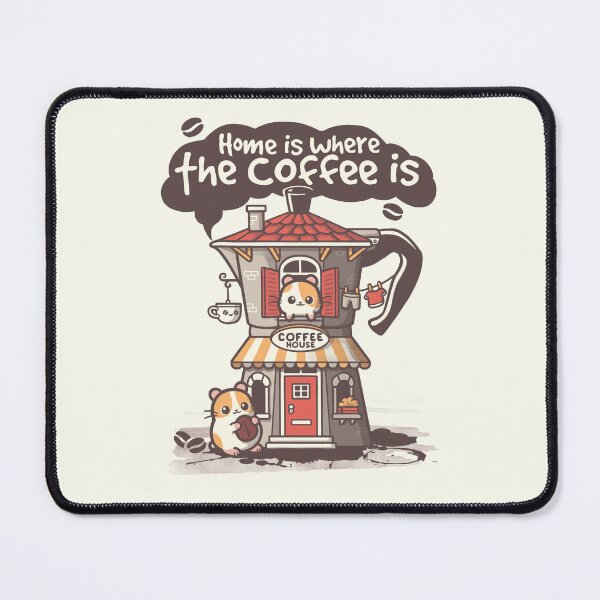 Item preview, Home is where the coffee is designed and sold by NemiMakeit.