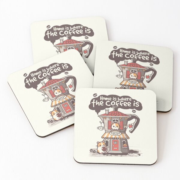 Item preview, Home is where the coffee is designed and sold by NemiMakeit.