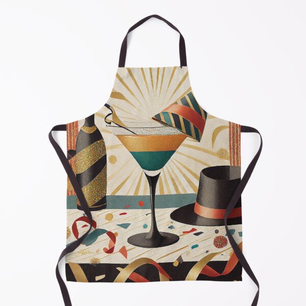Item preview, Mid Century Series - New Years Eve designed and sold by Lee Hiller Designs.