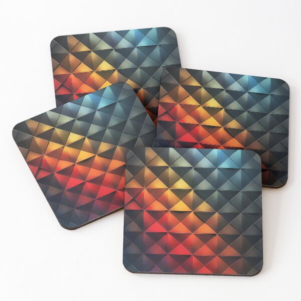 Item preview, Estampado degradado multicolor en 3D designed and sold by dcrc.