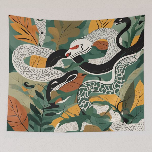 Item preview, Abstract - Snakes designed and sold by BeeTheArtCo.