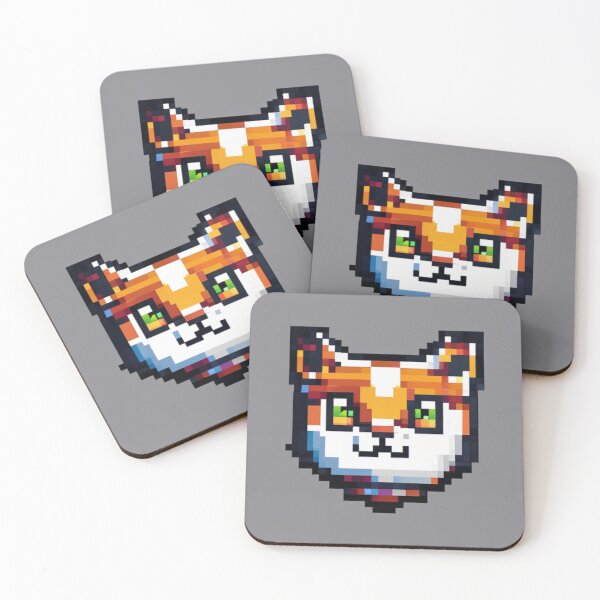 Item preview, Pixil art cat designed and sold by Planetporridge.