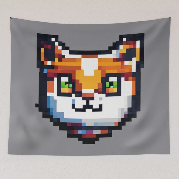 Item preview, Pixil art cat designed and sold by Planetporridge.