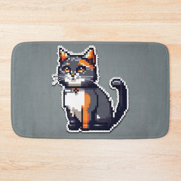 Item preview, Fun Cat Pixel Art designed and sold by Planetporridge.