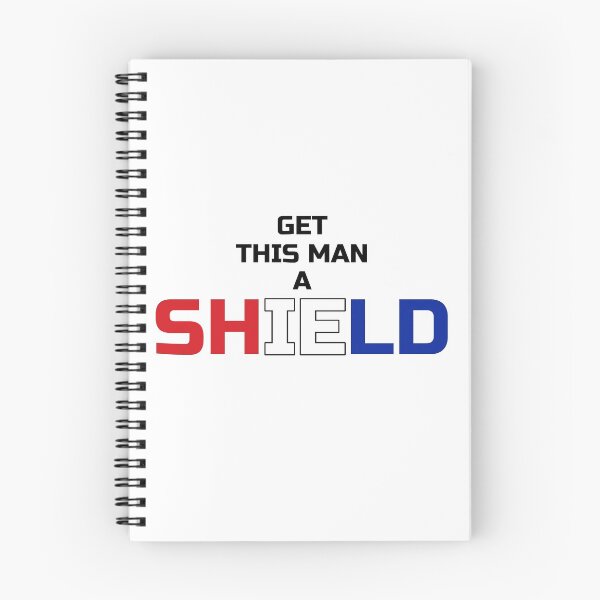 Item preview, Get this man a shield designed and sold by Richard Mendoza.