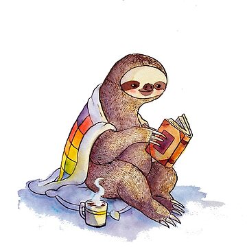 Artwork thumbnail, Cozy Sloth by katiecrumpton