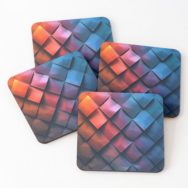 Item preview, Estampado degradado multicolor en 3D. designed and sold by dcrc.