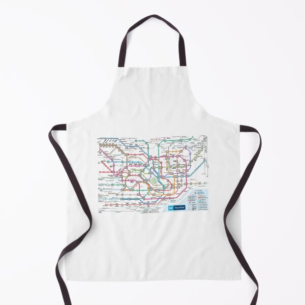 Item preview, Tokyo Metro Map designed and sold by RabidIdeas.