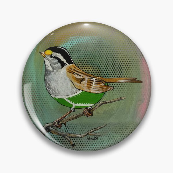 Item preview, White Throated Sparrow Wearing Over-priced Vintage Y Fronts designed and sold by David Irvine.