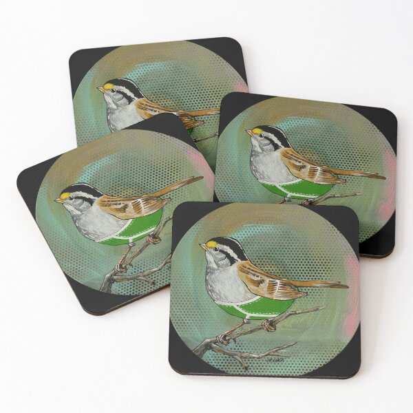 Item preview, White Throated Sparrow Wearing Over-priced Vintage Y Fronts designed and sold by David Irvine.