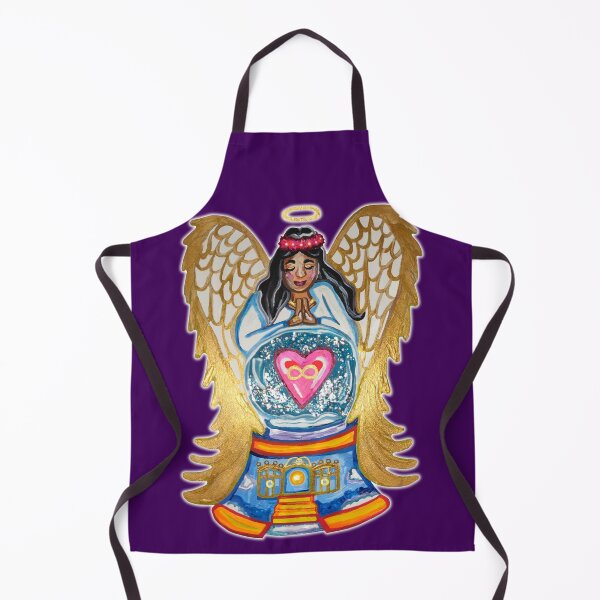 Item preview, Heavenly Eternal Love Infinity Angel Snowglobe designed and sold by Deborah Camp.