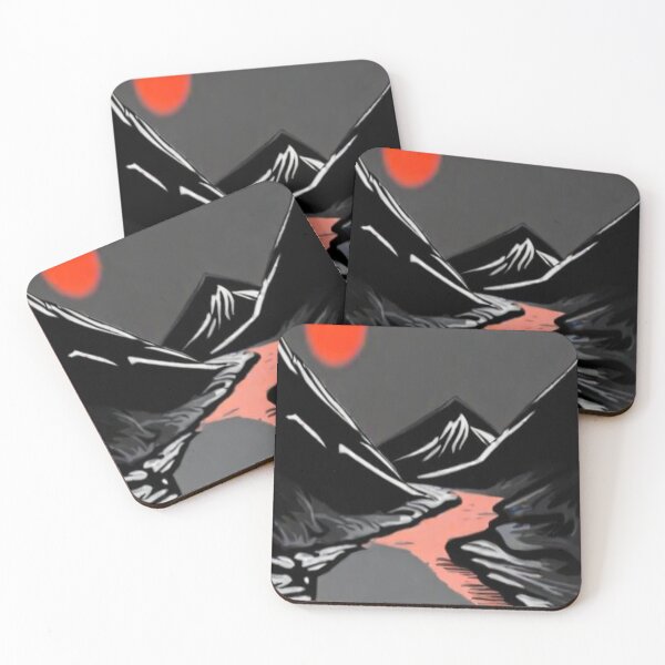 Item preview, Mountain sunset designed and sold by Shazzi shop.